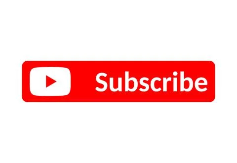 Subscribe web button, social media icon vector illustration, internet website Stock Illustration