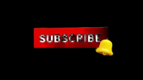 Subscribe for your internet channel Stock Footage 242420344