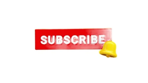 Subscribe for your internet channel Stock Footage 242420349