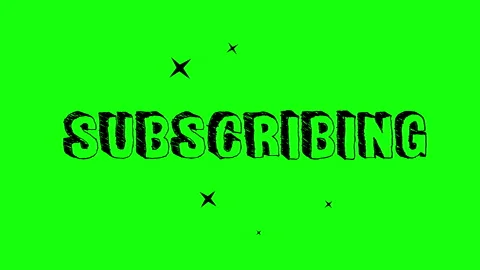 Subscribing Word - Hand Drawn Animated Wiggle. Stock Footage 243096042