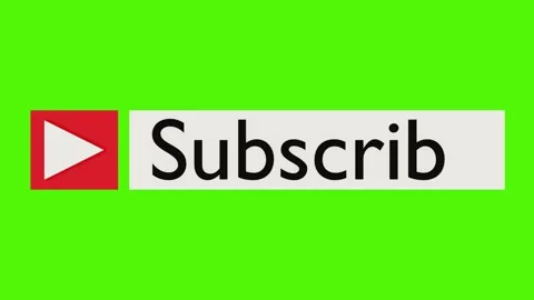 Subscription button on a green background Stock Footage 146279672