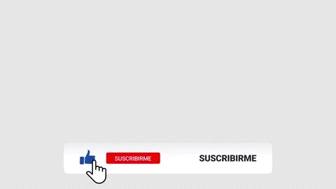 Subscription Card, Subscribe, Reminder, Like Button, Español, Suscribirme Stock Footage 168351895