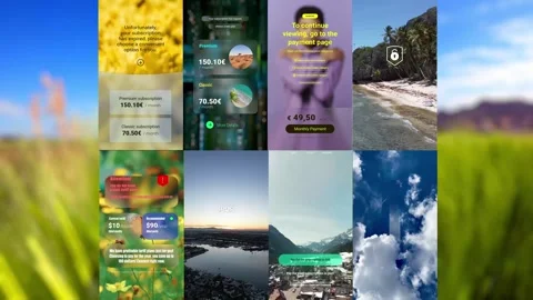 Subscription Renewal Window Pack Stock After Effects