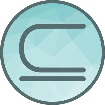 Subsets icon vector image. Stock Illustration