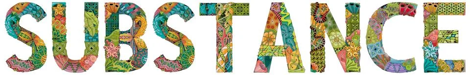 Substance. Vector decorative zentangle object for decoration イラスト素材