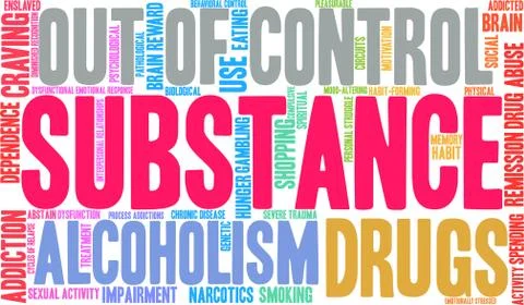 Substance Word Cloud イラスト素材