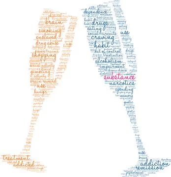 Substance Word Cloud イラスト素材