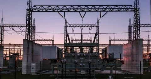 Substation Video stock 125621107