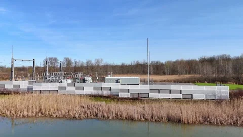 A Substation - Syracuse, NY Video stock 336140470