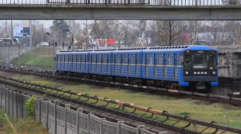 Subsurface railroad Video stock 922486