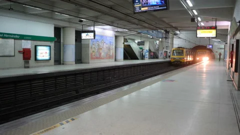 Subte of Buenos Aires Stock Footage 88477500