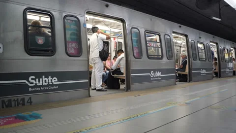 Subte of Buenos Aires 動画素材 88477653
