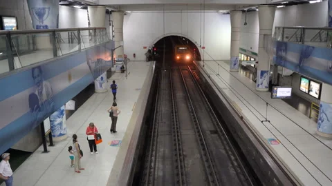 Subte of Buenos Aires Stock Footage 88477712