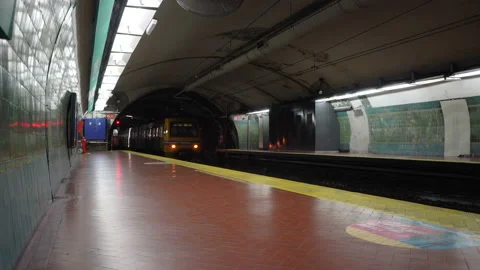 Subte of Buenos Aires Stock Footage 88477879