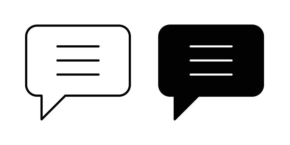 Subtitles icon vector design illustrations Stock-Illustration