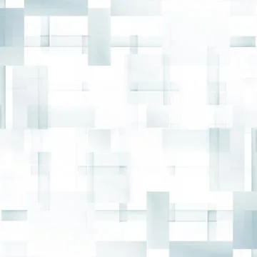 Subtle abstract geometrical pattern with pale rectangles. Simple raster graph Stock Illustration