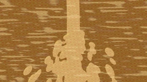 Subtle Animated Pattern Design Project Stock Footage 328675827