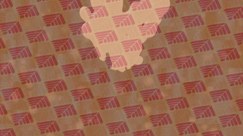 Subtle Artistic Backdrop Smooth Loop Video stock 328675386