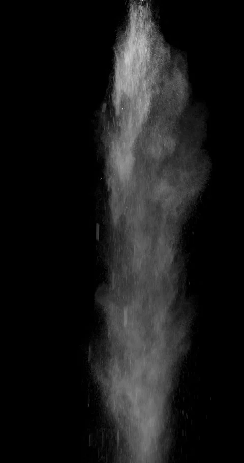 Subtle Ash Particle Descent for Dark Scenes Stock Footage 324505280