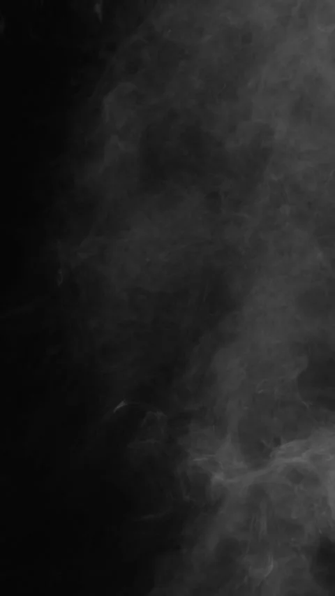 Subtle atmospheric fog texture on black background, vertical format Stock Footage 340131353