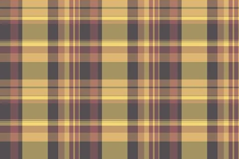 Subtle autumnal plaid pattern.  Earthy tones create a warm, inviting aestheti Stockillustratie