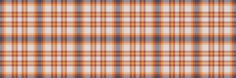 Subtle autumnal plaid pattern in muted orange and gray tones.  Perfect for te Stock Illustration