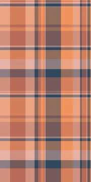 Subtle autumnal plaid pattern in muted oranges, browns, and blues. Perfect fo Stock Illustration