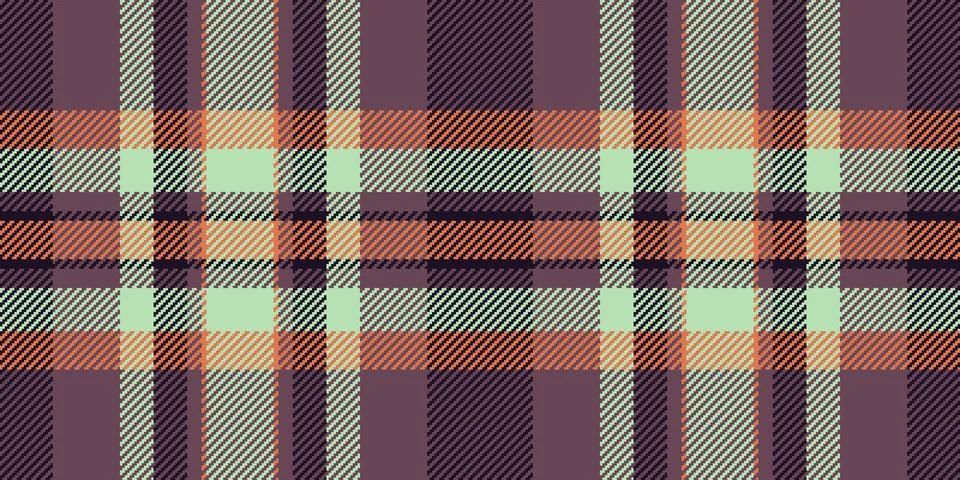 Subtle autumnal plaid pattern in muted earth tones.  Perfect for textile de.. Stock Illustration