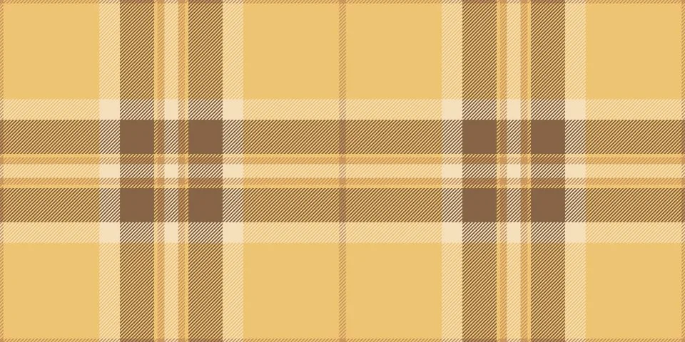 Subtle autumnal plaid pattern in warm beige and brown tones.  Perfect for t.. 스톡 일러스트