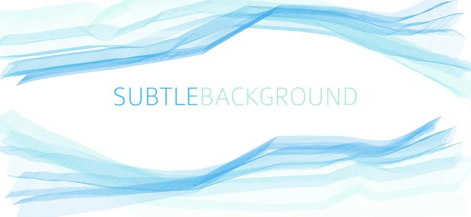 Subtle background with blue and pale turquoise thin lines. Vector graphics Stock Illustration