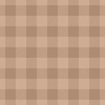 Subtle beige and brown gingham pattern.  Perfect for autumnal designs, rustic イラスト素材