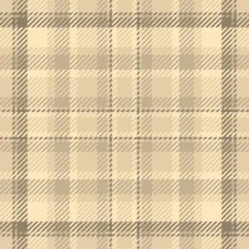 Subtle beige and brown plaid pattern.  Elegant, neutral textile texture ideal 스톡 일러스트