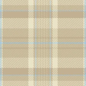 Subtle beige and light blue plaid pattern.  Elegant, neutral textile textur.. Stockillustratie
