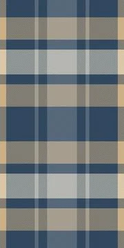 Subtle blue, beige, and grey plaid pattern.  Elegant and versatile textile de Stock Illustration