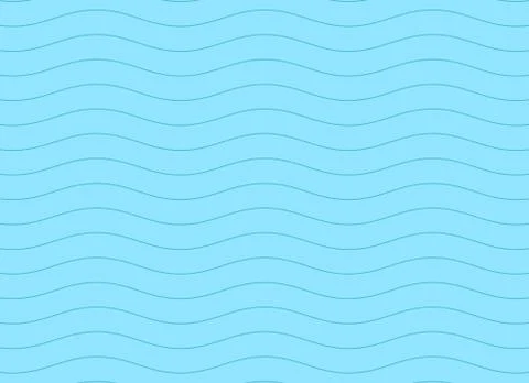 Subtle blue minimal wave pattern background Stock Illustration