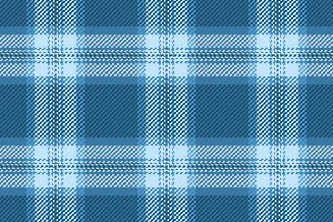 Subtle blue plaid pattern, perfect for textile design, fashion, or website ba Stock Illustration