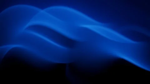 Subtle Blue Wave Texture Loop: A textured blue wave pattern loop Video stock 296658149