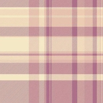 Subtle blush pink and cream plaid pattern. Perfect for textile design, fashio Stock Illustration