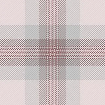 Subtle blush pink and grey plaid pattern.  Elegant textile design ideal for f Stock Illustration