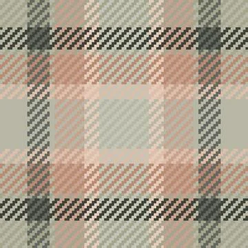 Subtle blush pink and sage green plaid pattern.  Elegant, soft texture idea.. 스톡 일러스트
