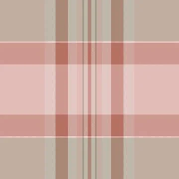 Subtle blush pink and taupe plaid pattern.  Elegant textile texture ideal for Stock Illustration