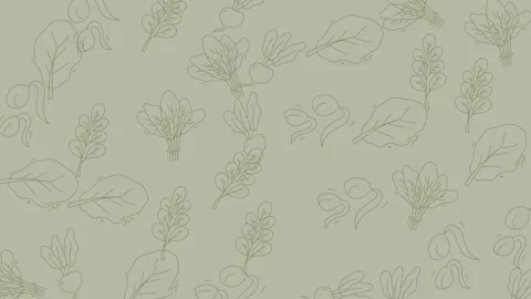 Subtle Botanical Texture Background for Design Projects and Creative Applic.. Stock Footage 321845650
