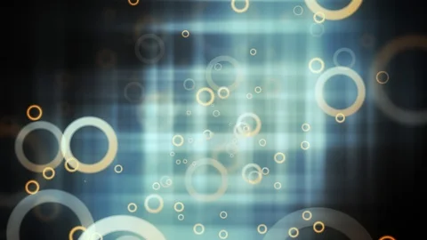Subtle Circle Shapes Tunnel Stock Footage 97403991
