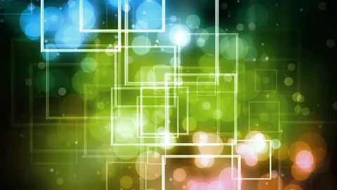 Subtle Colorful Squares Stock Footage 92335426