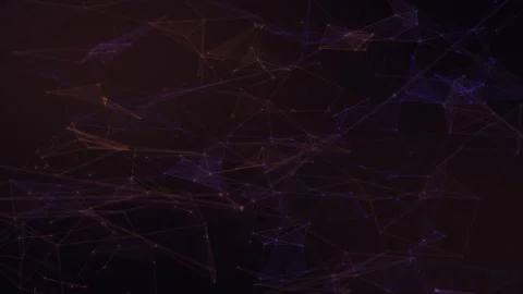 Subtle copper and violet connections emerge from deep shadow, creating a mo.. 库存影片 347287236