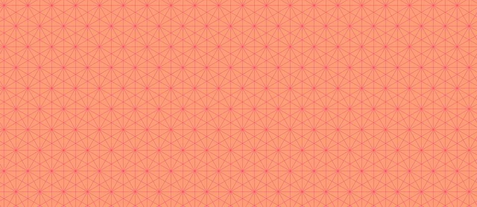 Subtle coral geometric pattern.  Elegant, repeating design ideal for backgrou Stock Illustration