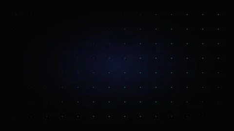 Subtle dark blue gradient background with a faint grid of glowing dots Stock Footage 339616511