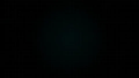 A subtle dark grid pattern overlaying a deep black background texture Video stock 335117139