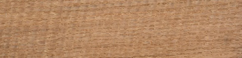Subtle diagonal wave pattern on a European oak wood veneer surface Stock Photos