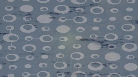 Subtle Digital Flowing Shapes Clean Style Stock Footage 328679350